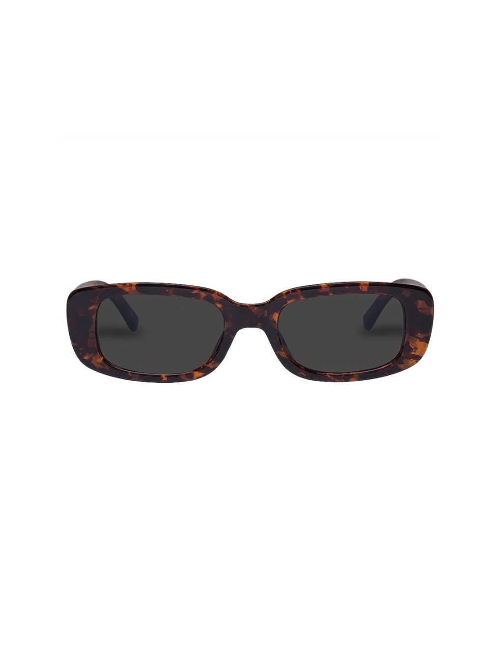 NWT - AIRE Ceres V2 Tortoise Rectangle Sunglasses in Dark Tort & Smoke Mono